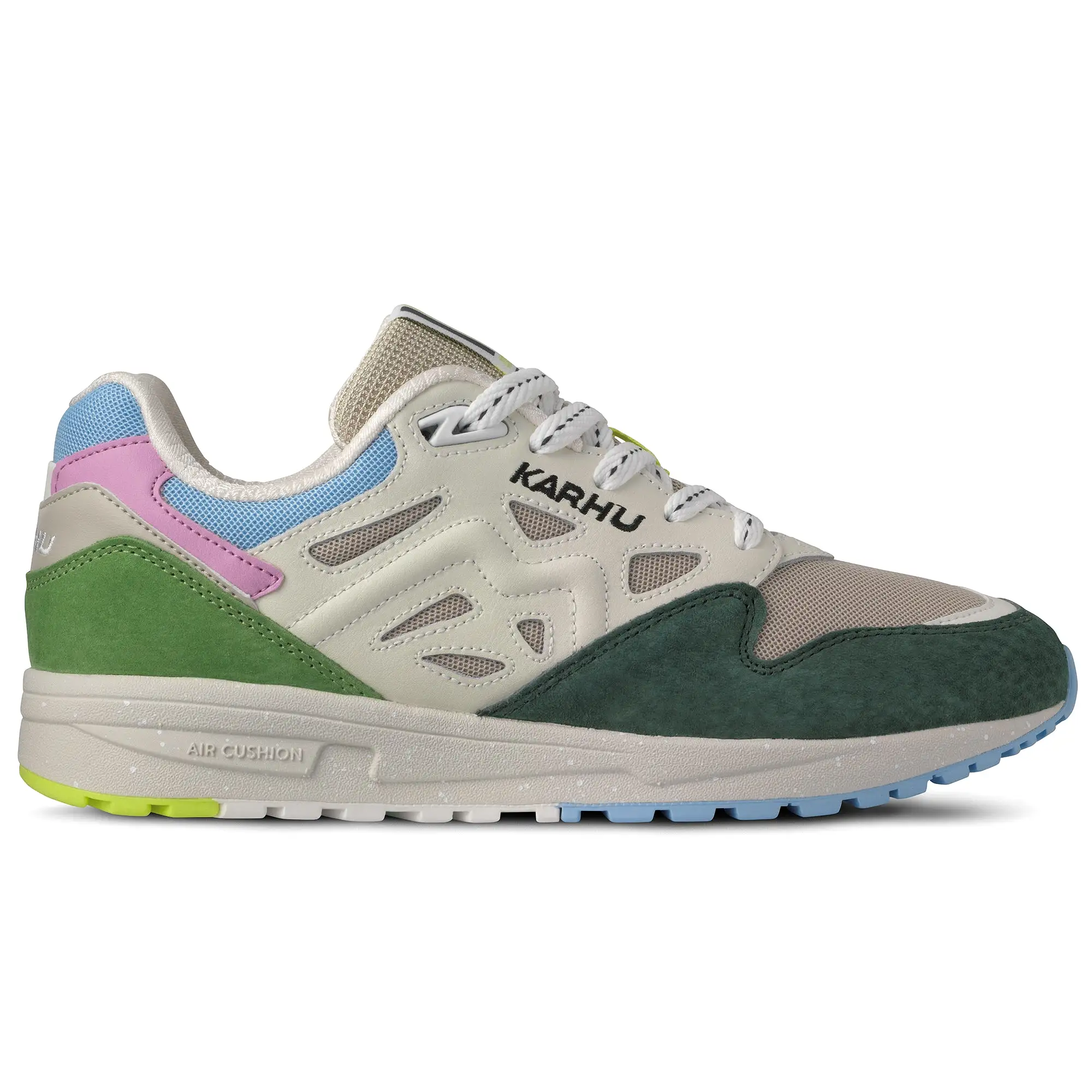 Karhu Legacy 96 Trainers - Piquant Green/Silver Lining