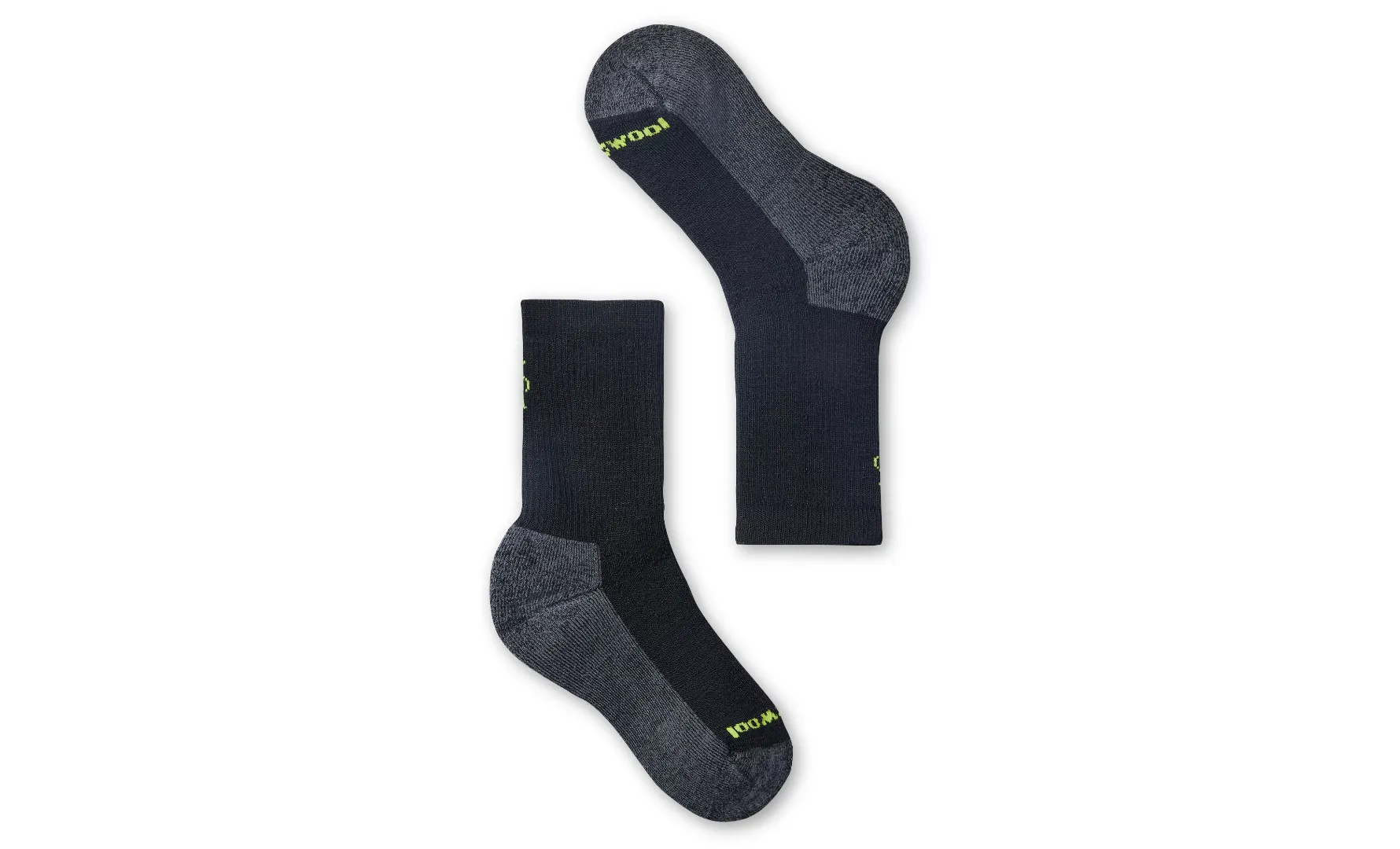 Kids' Hike Full Cushion Crew Socks - Black