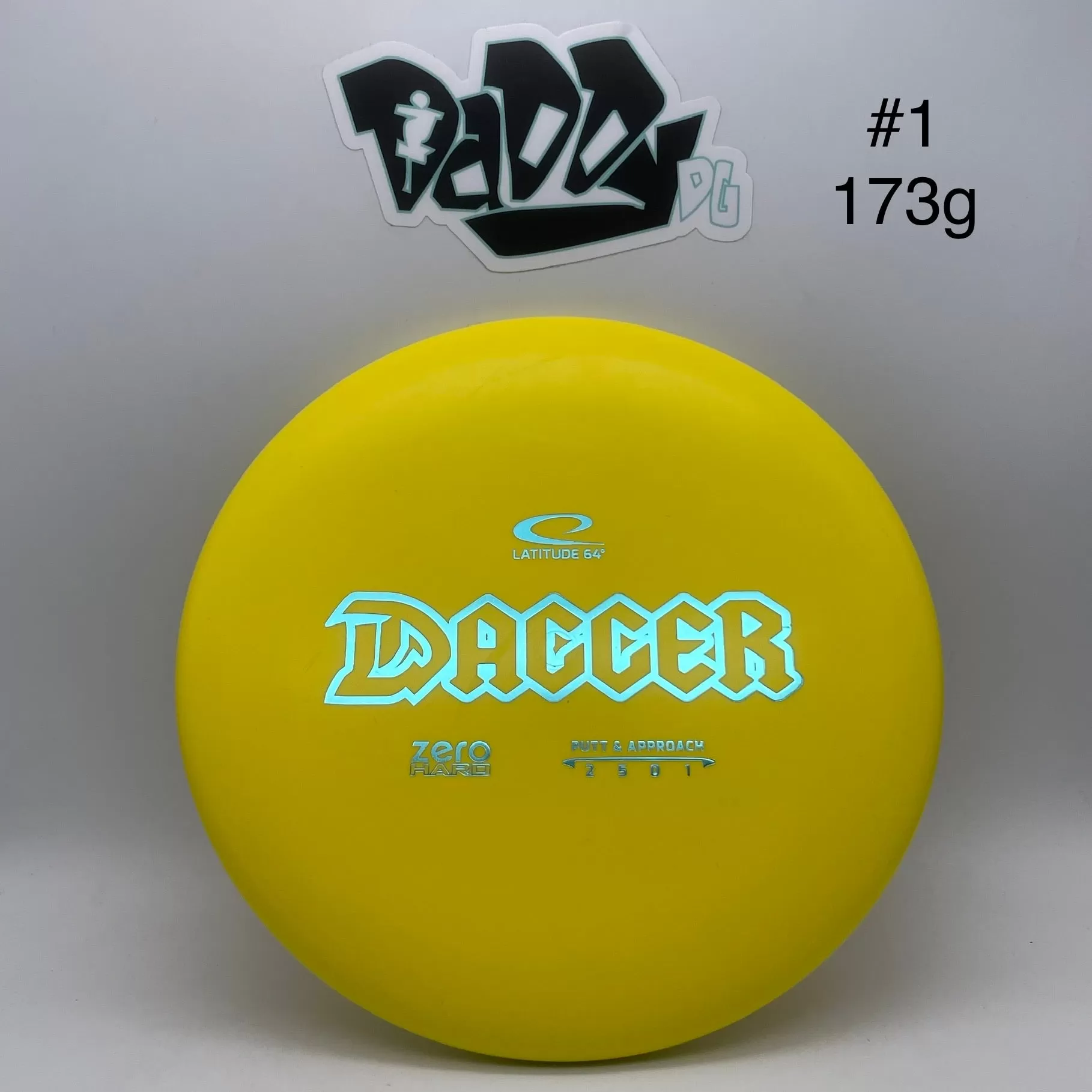 Latitude 64 Dagger Zero Hard Putter