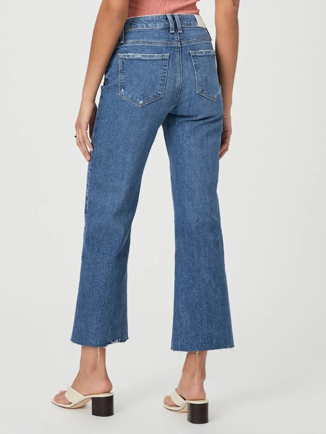 Leenah High Rise Wide Ankle Jean - Familia