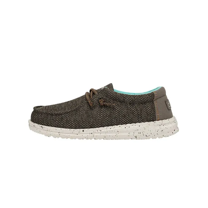 LOAFERS WALLY YOUTH Kid Taupe camo Musk