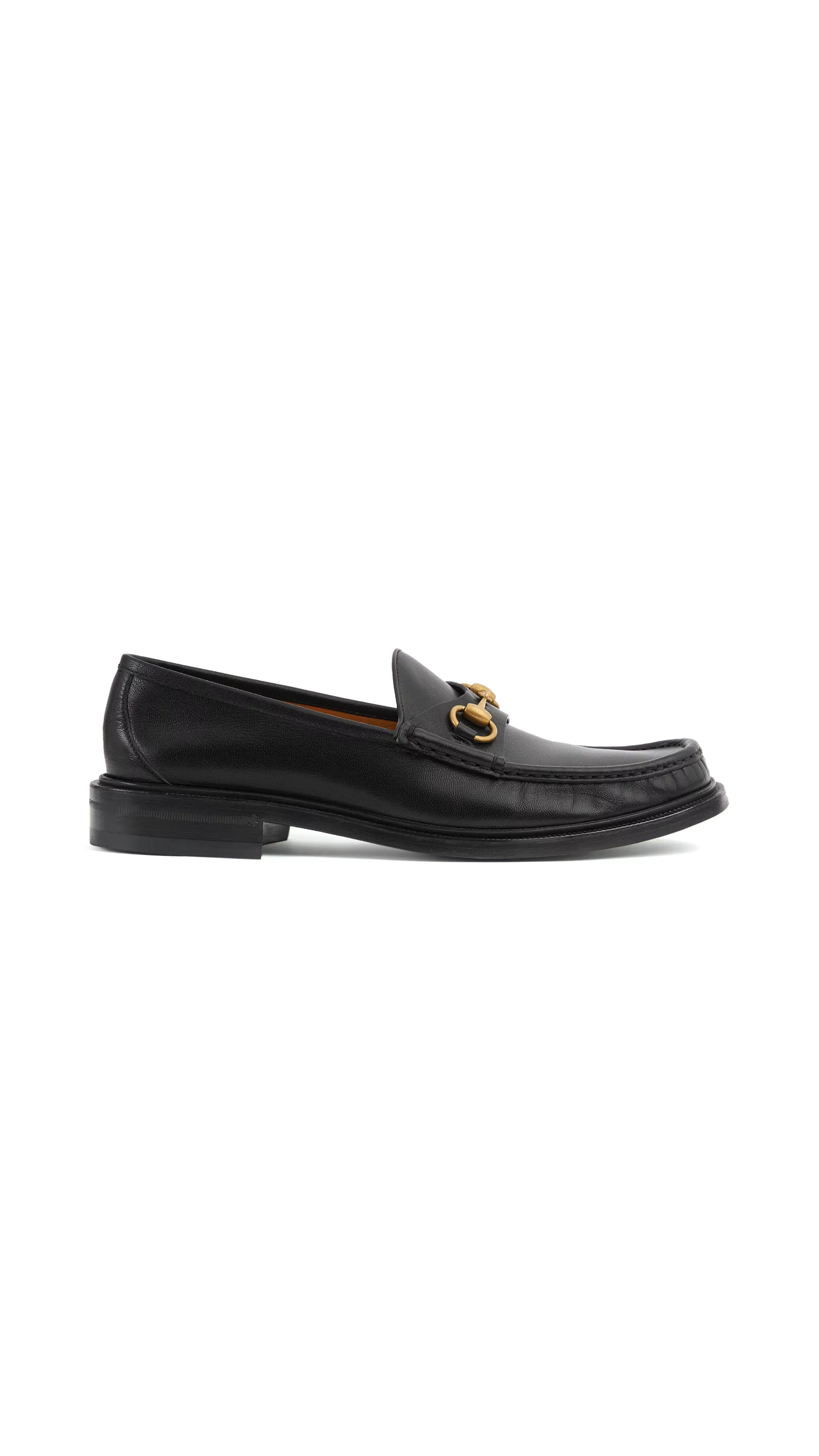 Loafers with Horsebit - Black