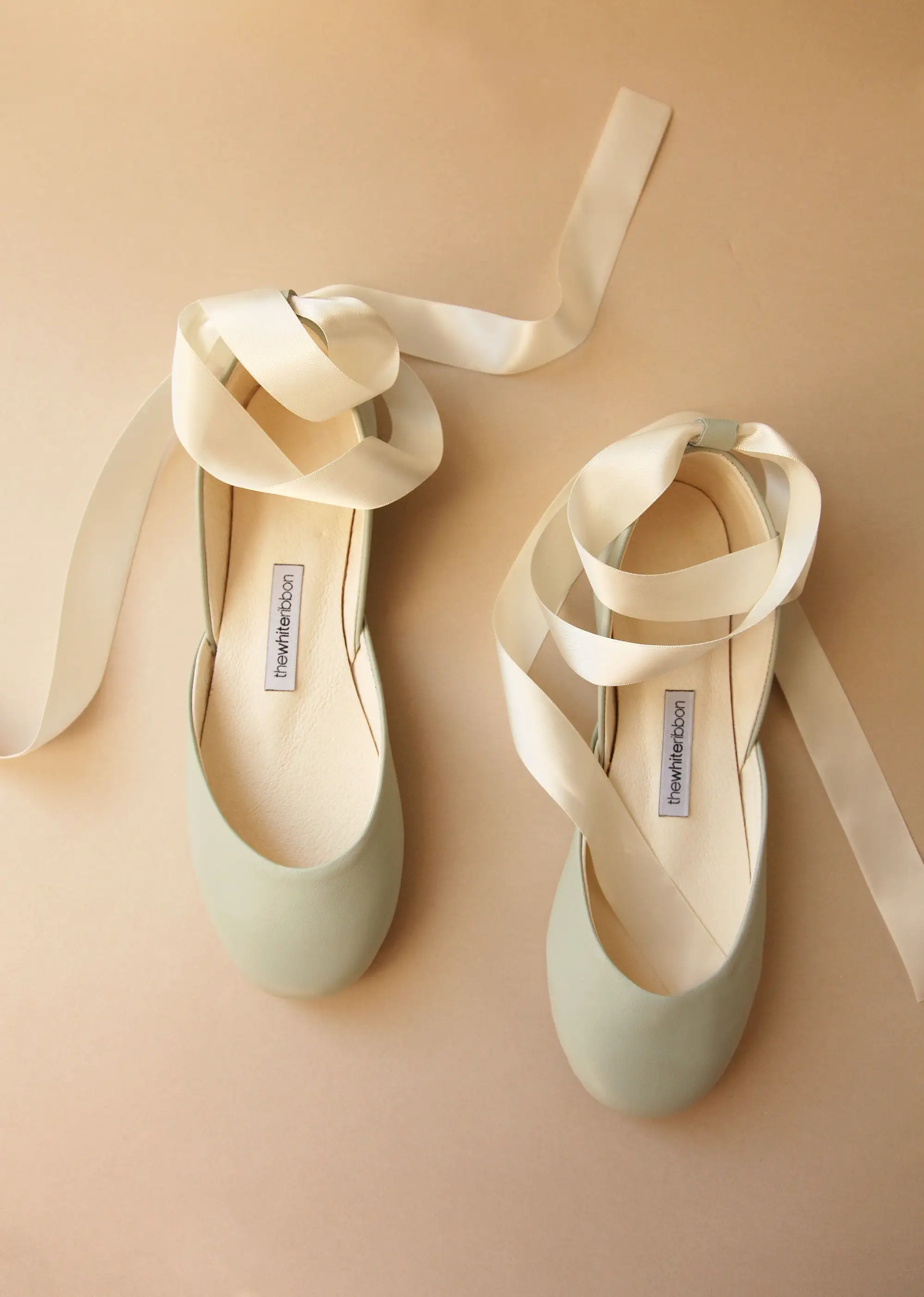 LUNA BALLET FLATS – PASTEL MINT