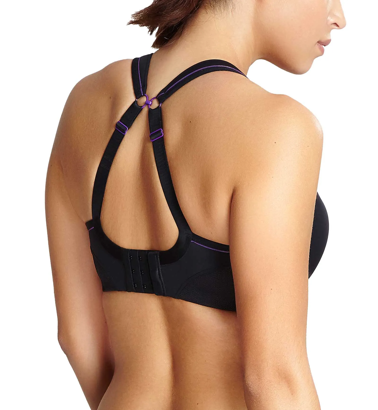 Panache Boundless Racerback Non-Wire Sports Bra (7341) - Black