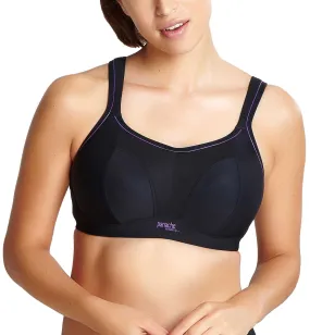 Panache Boundless Racerback Non-Wire Sports Bra (7341) - Black