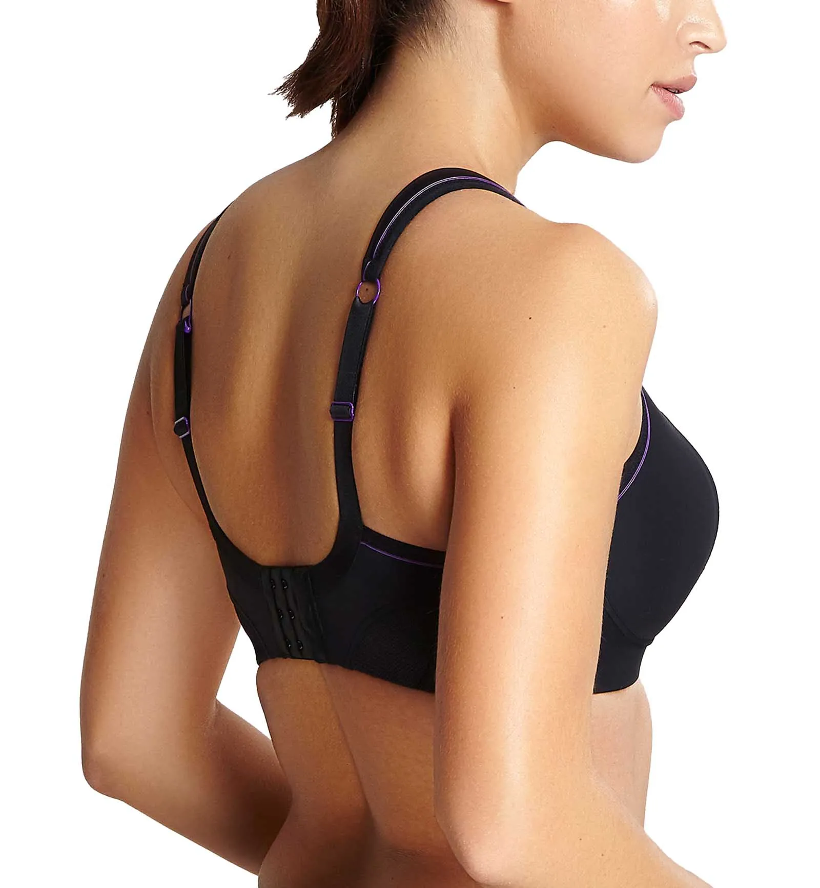 Panache Boundless Racerback Non-Wire Sports Bra (7341) - Black