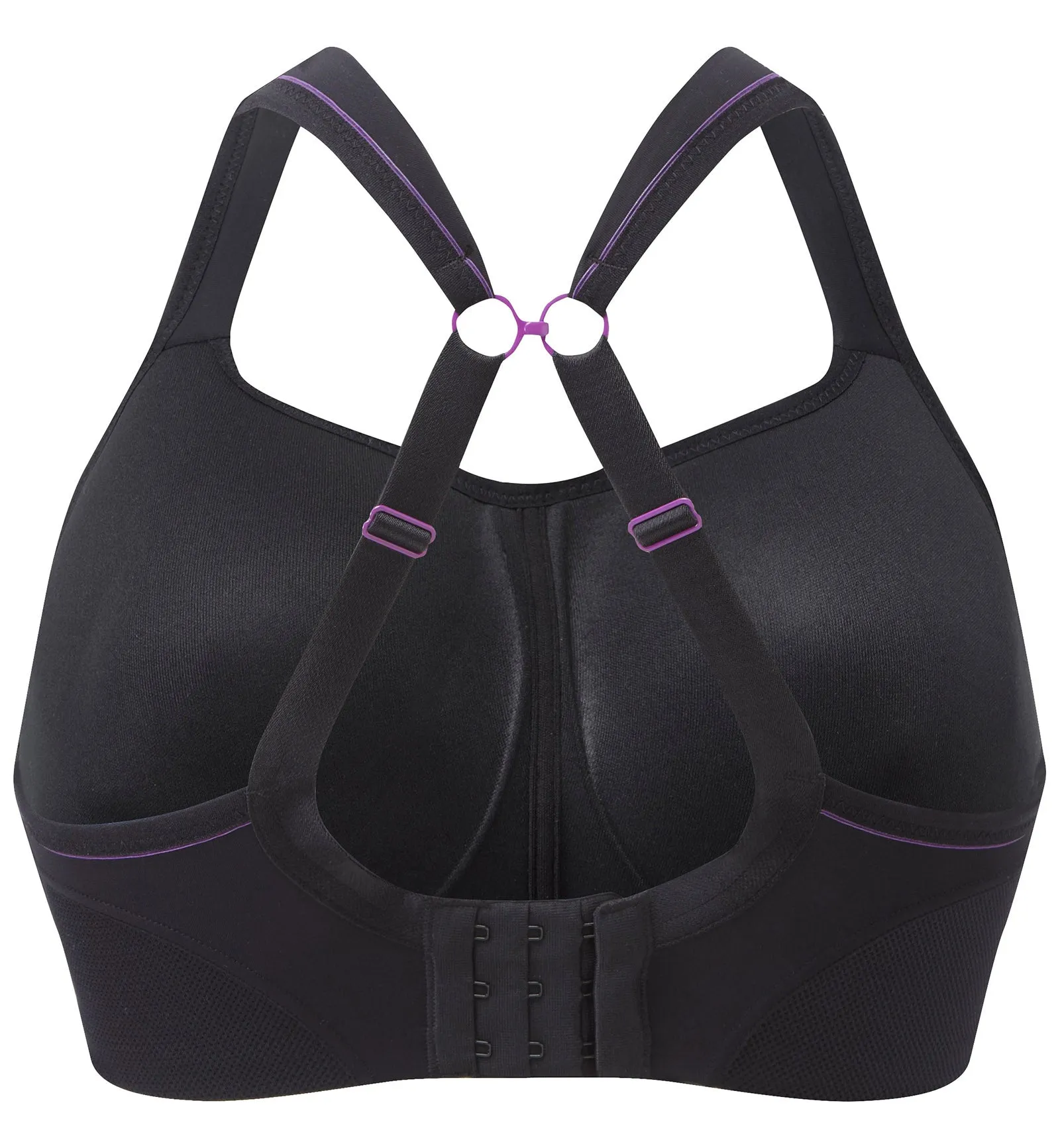 Panache Boundless Racerback Non-Wire Sports Bra (7341) - Black