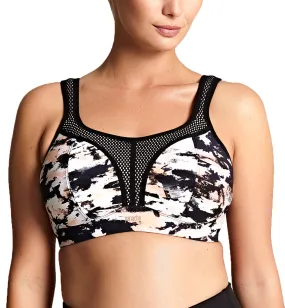 Panache Boundless Racerback Non-Wire Sports Bra (7341) - Camo Print