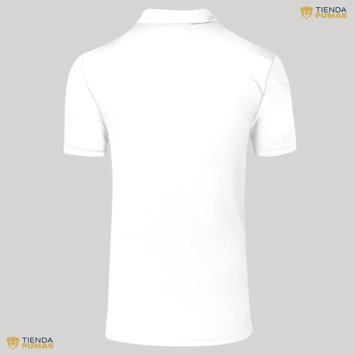 Playera tipo polo Hombre Pumas UNAM Retro Dorado Vinil