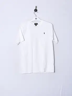 Polo Ralph Lauren White Cotton Tee