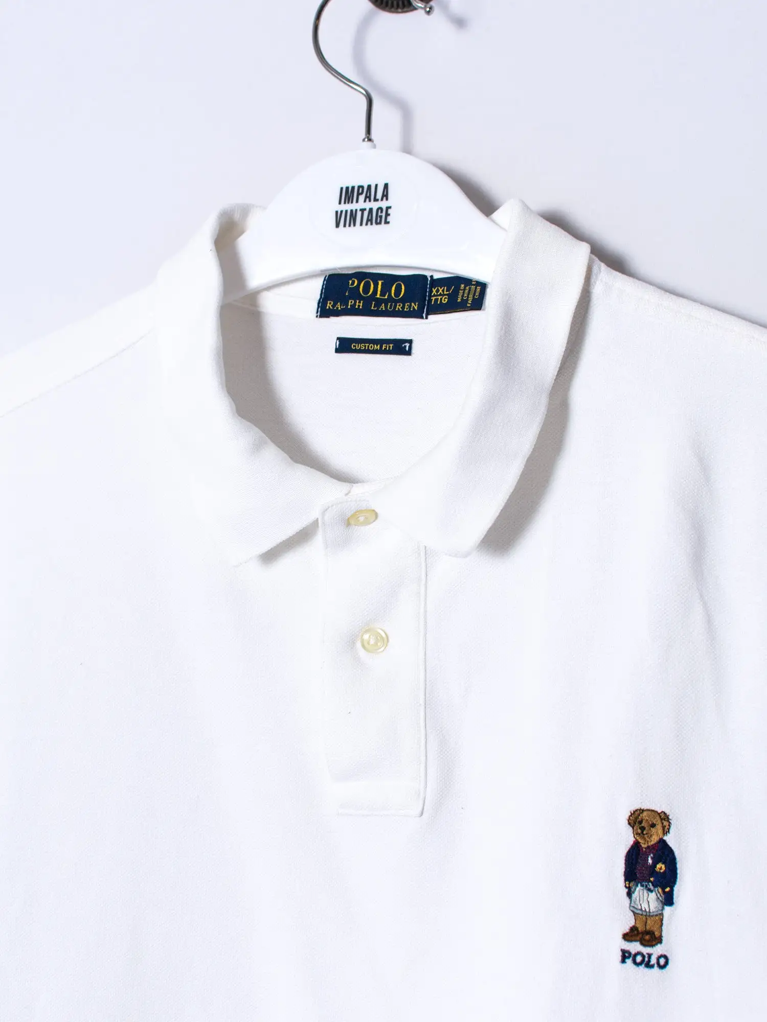 Polo Ralph Lauren White Poloshirt