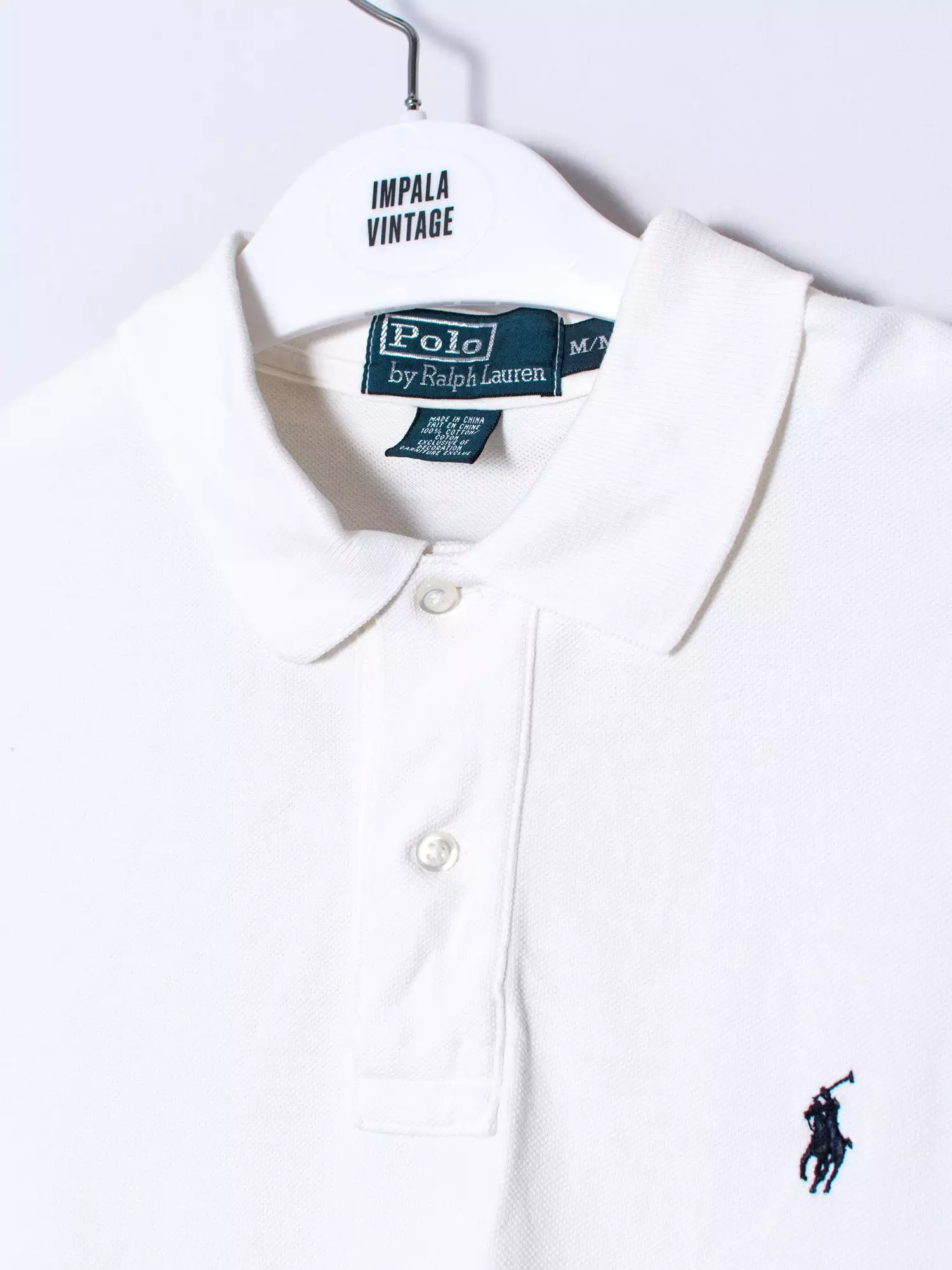 Polo Ralph Lauren White Poloshirt