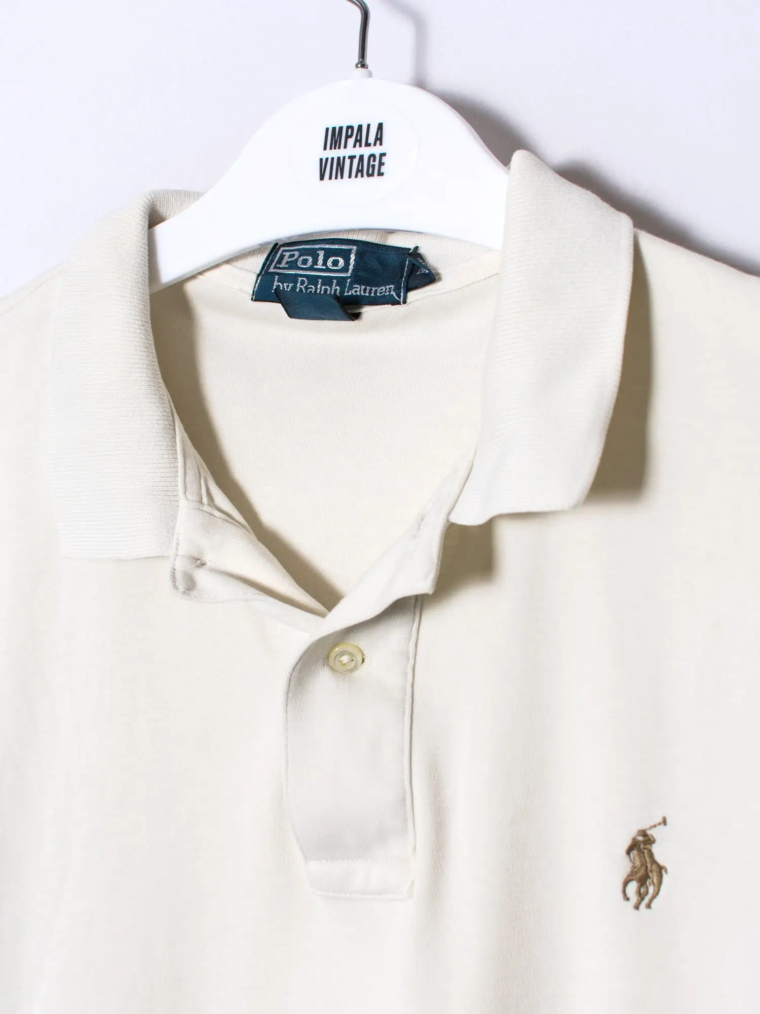 Polo Ralph Lauren White Poloshirt