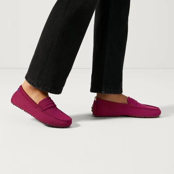 Rothy's -  Women's - The Driver Loafers - Pink