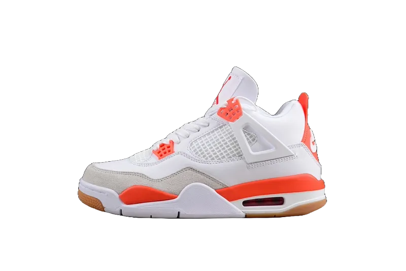 SB AIR JORDAN 4 PINE GREEN WHITE/ORANGE