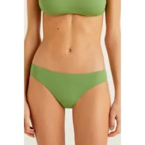 Slip costume basico donna Verde