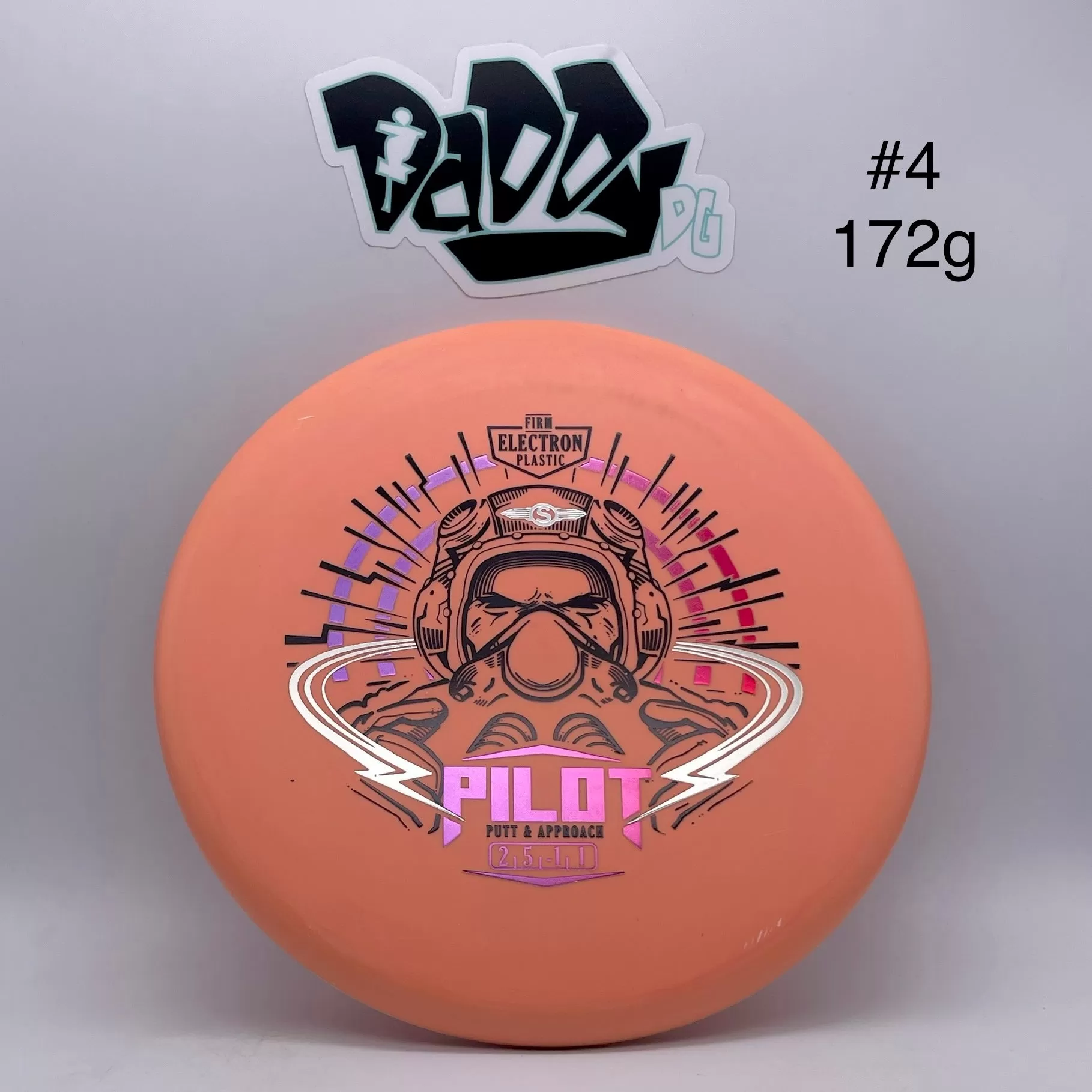 Streamline Discs Pilot Electron FIRM Putt & Approach