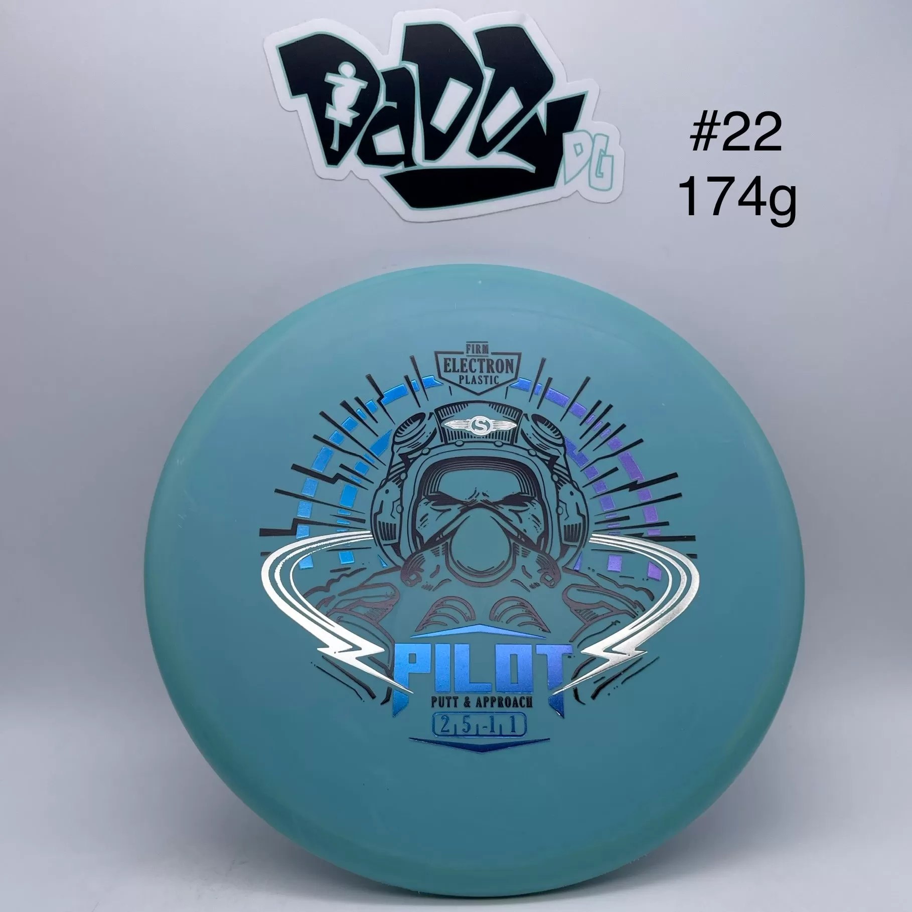 Streamline Discs Pilot Electron FIRM Putt & Approach