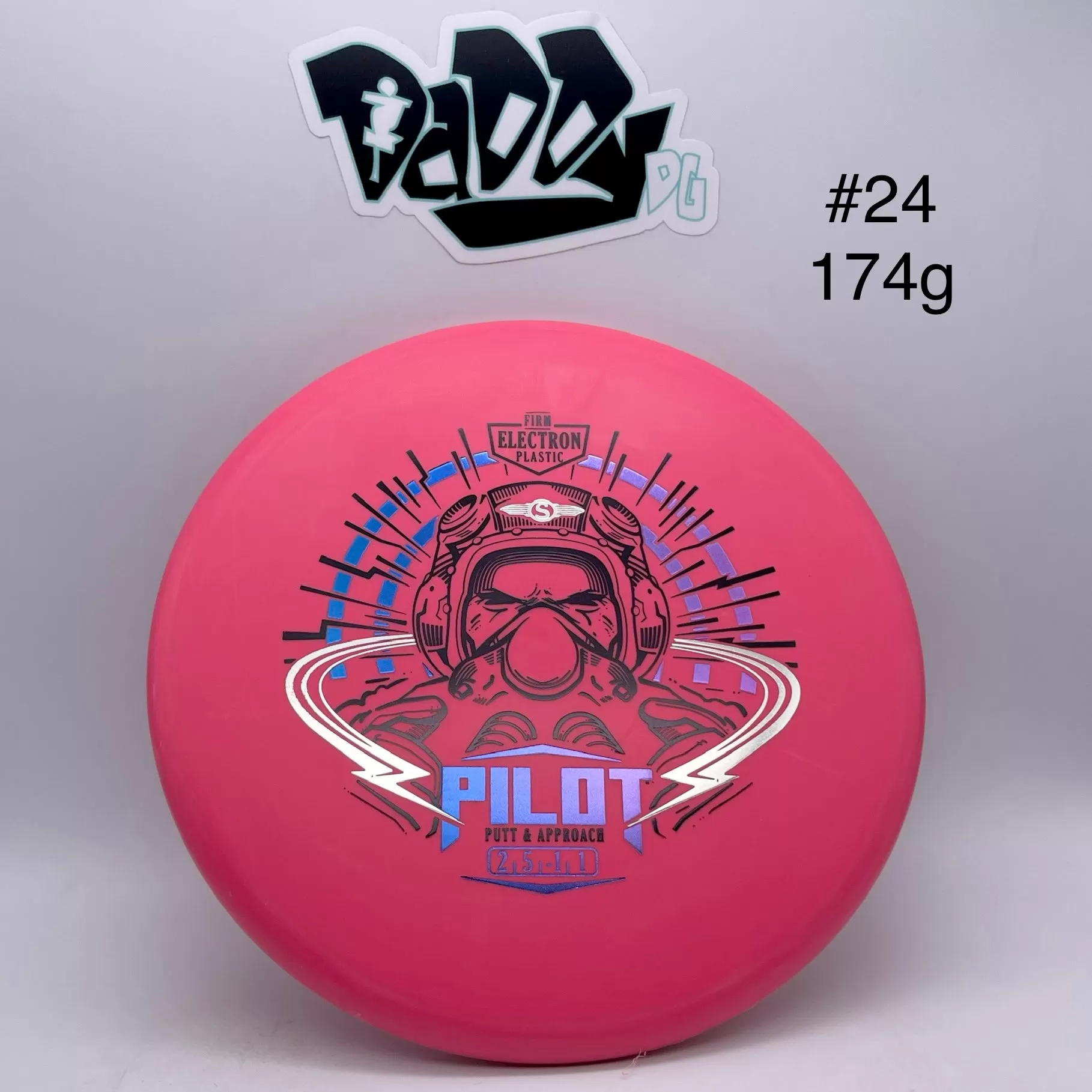 Streamline Discs Pilot Electron FIRM Putt & Approach