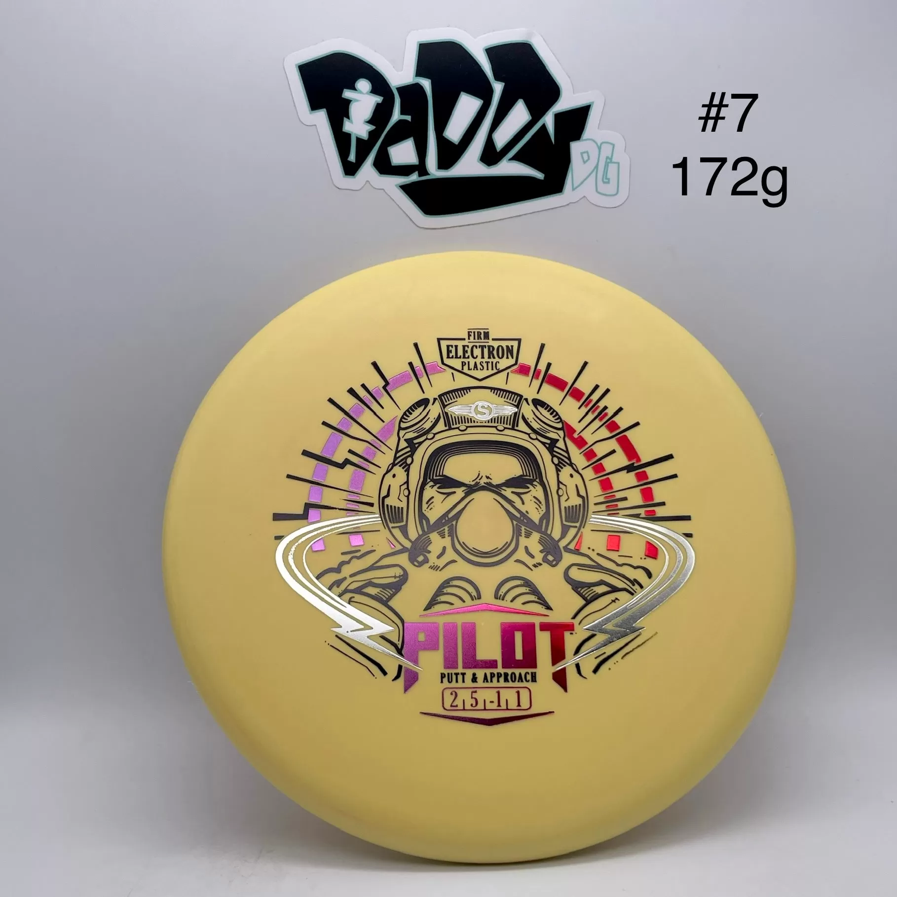 Streamline Discs Pilot Electron FIRM Putt & Approach