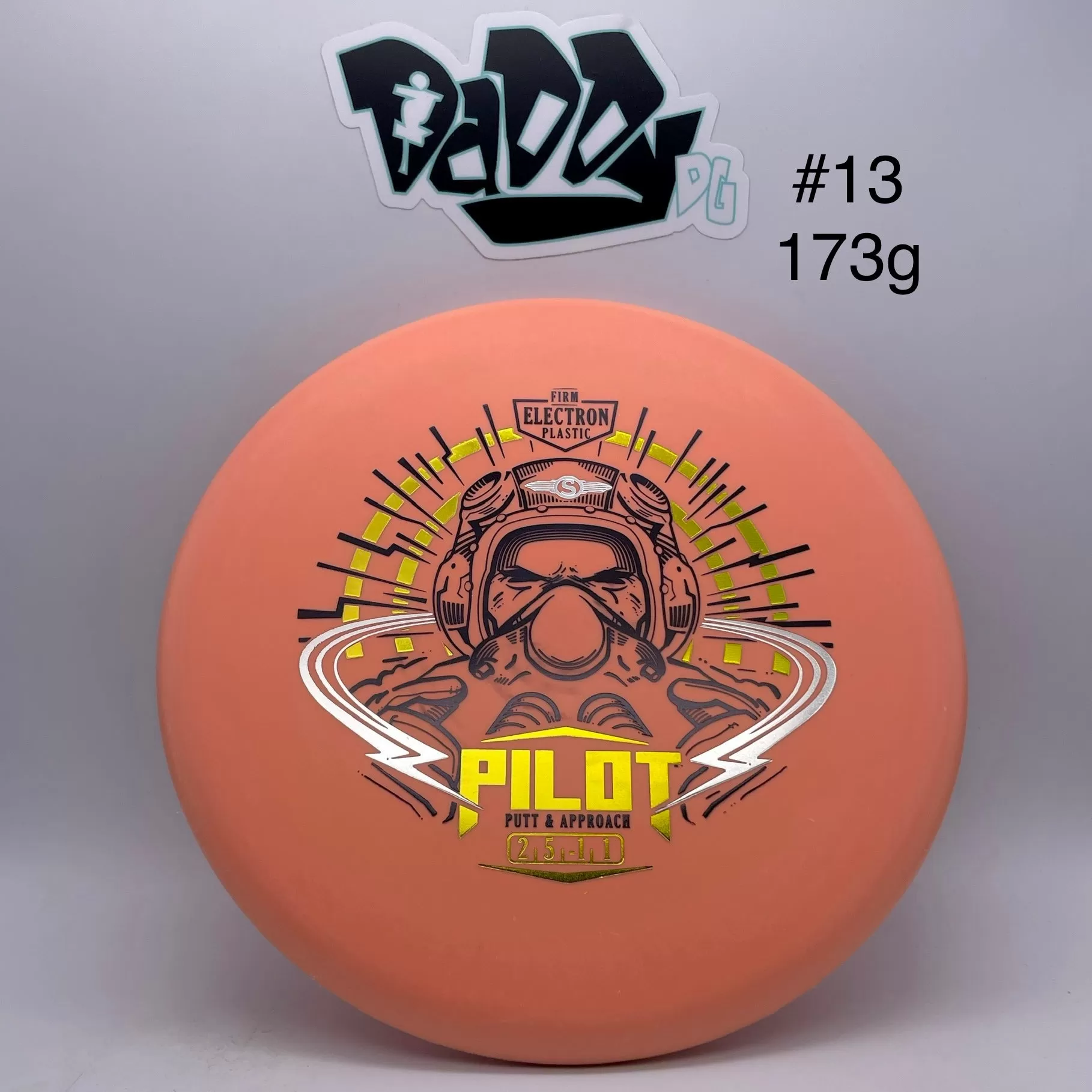 Streamline Discs Pilot Electron FIRM Putt & Approach