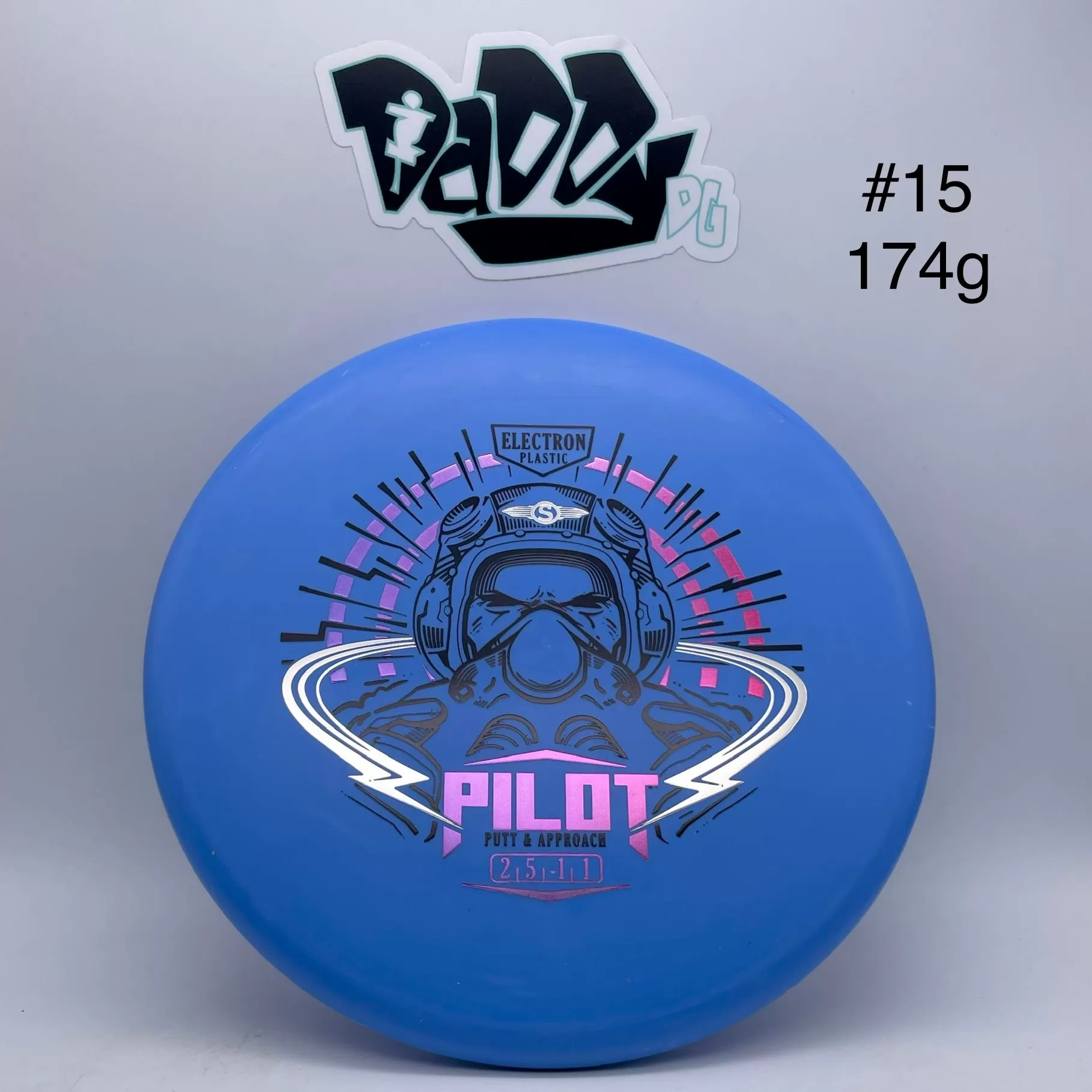 Streamline Discs Pilot Electron Medium Putt & Approach