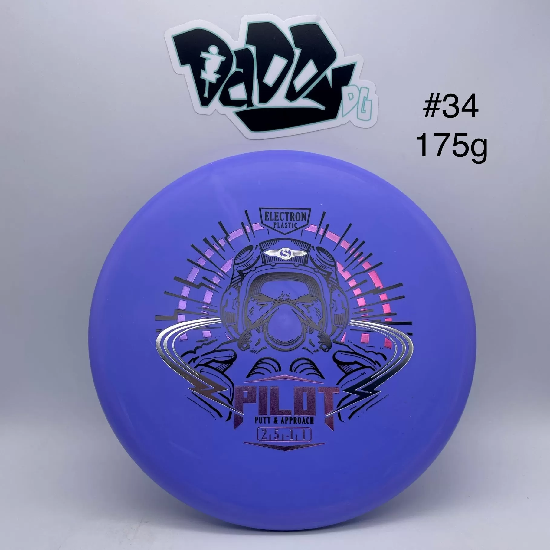 Streamline Discs Pilot Electron Medium Putt & Approach