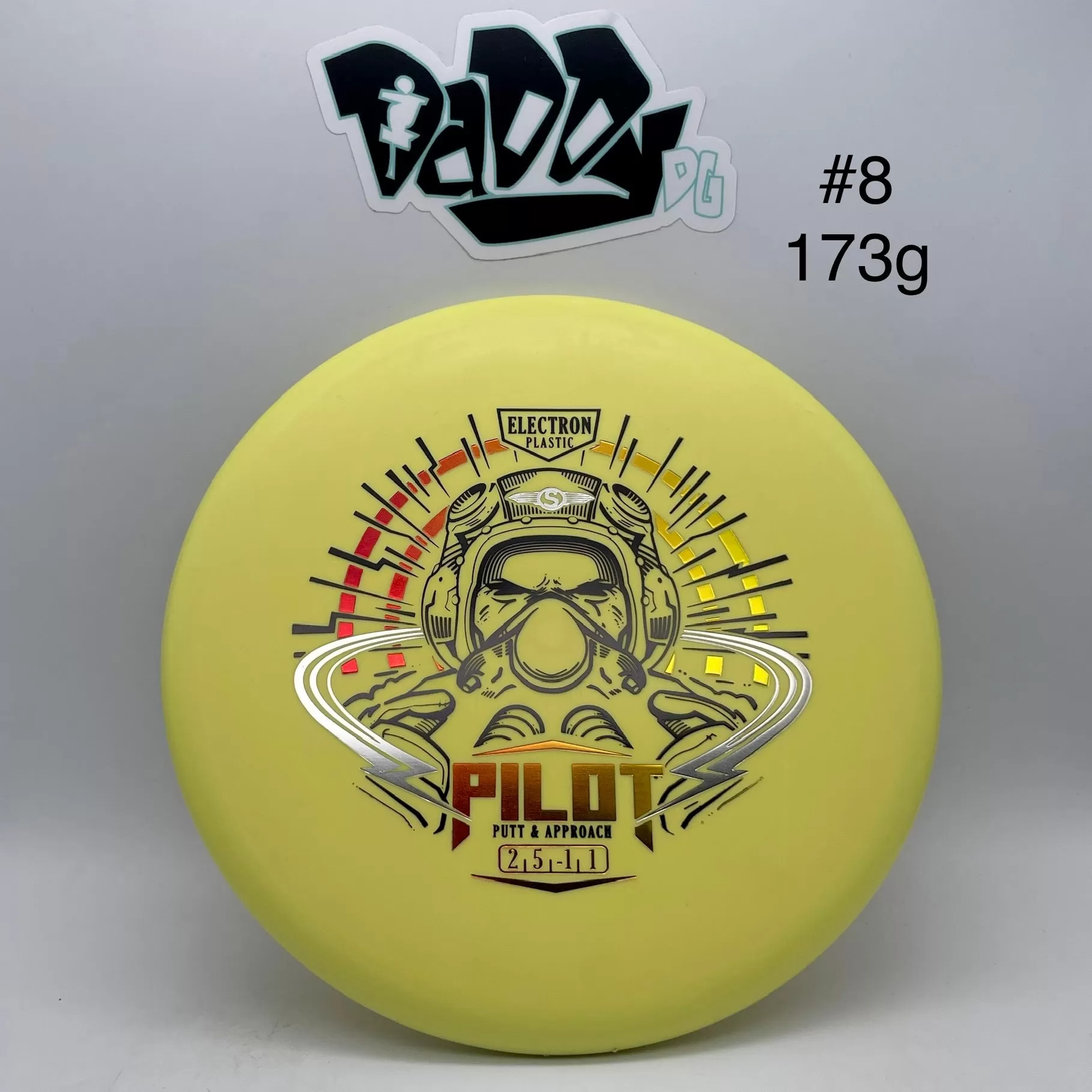 Streamline Discs Pilot Electron Medium Putt & Approach