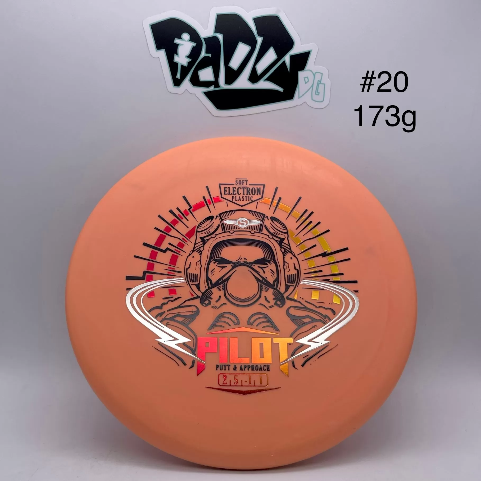 Streamline Discs Pilot Electron Soft Putt & Approach