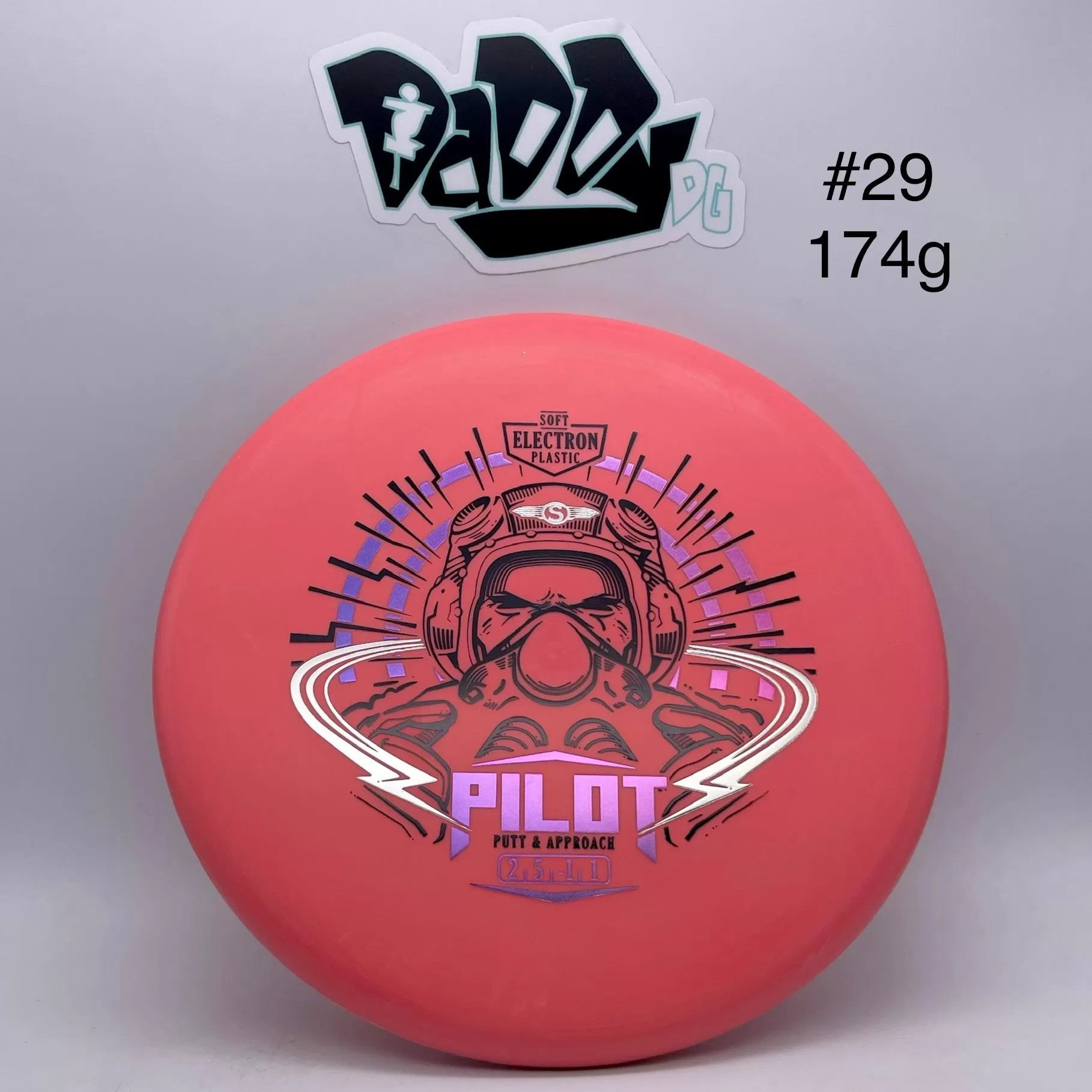 Streamline Discs Pilot Electron Soft Putt & Approach