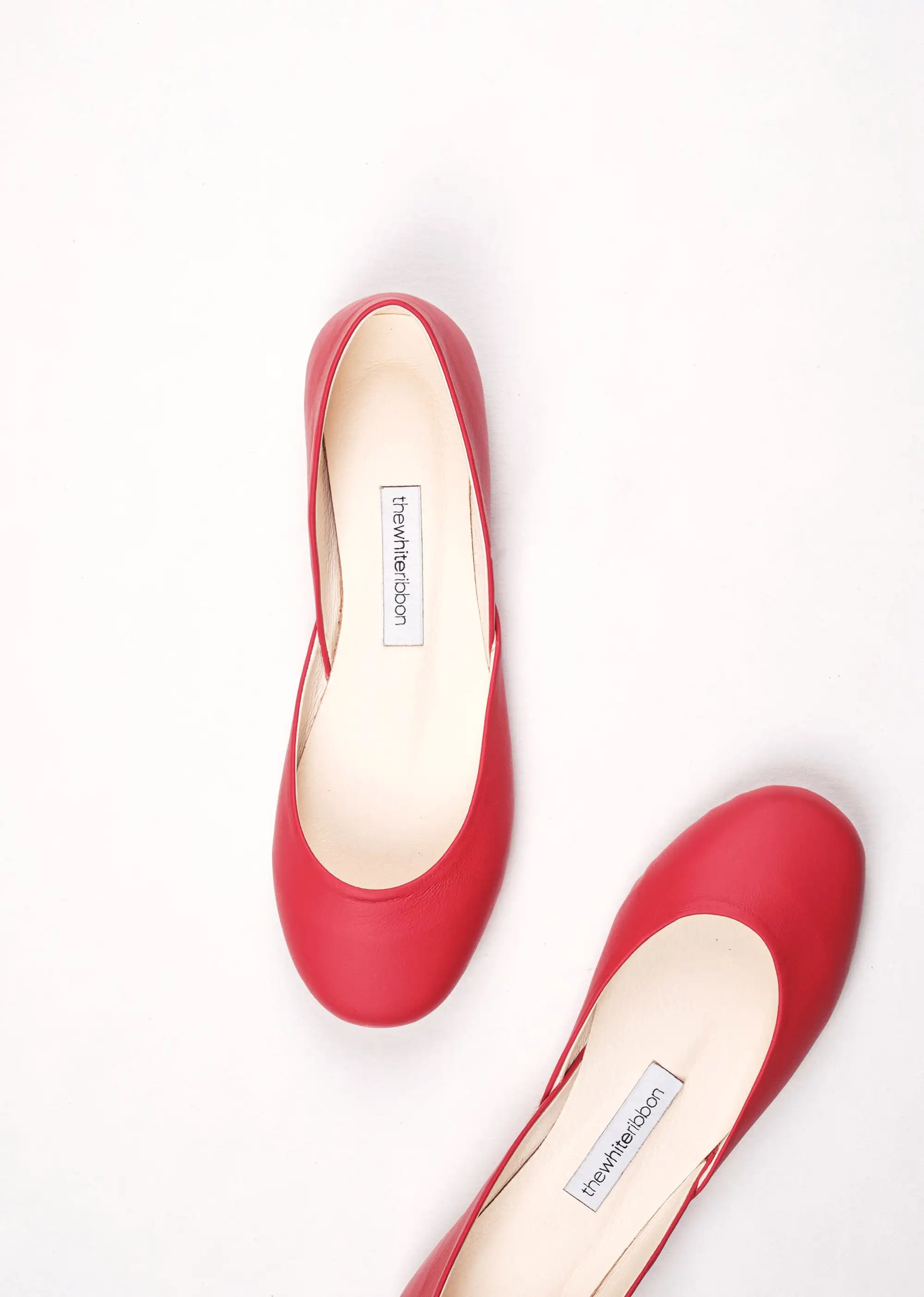 THEA BALLET FLATS – RUBY RED