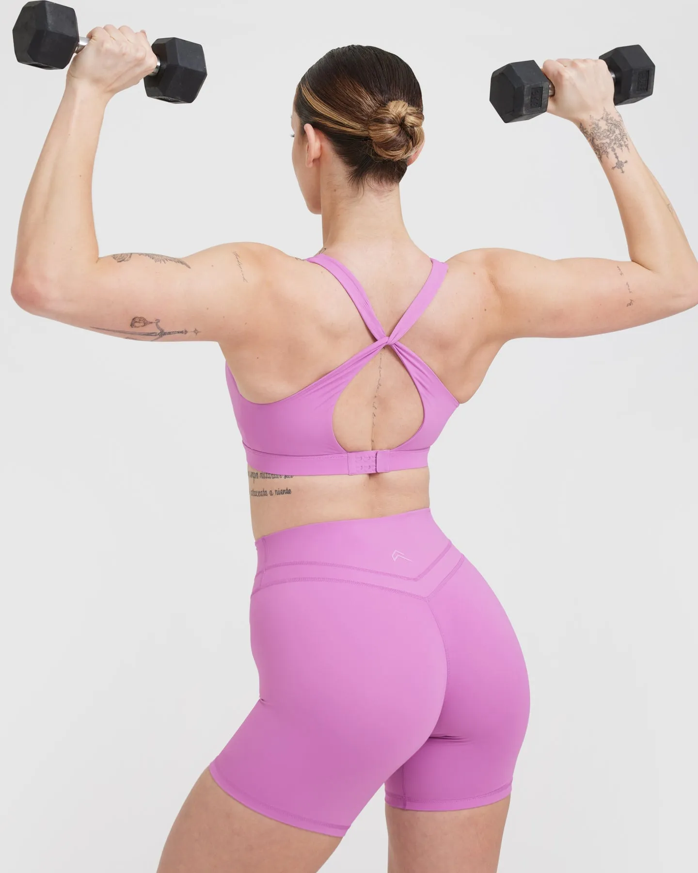 Unified Layered Sports Bra | Orchid Purple