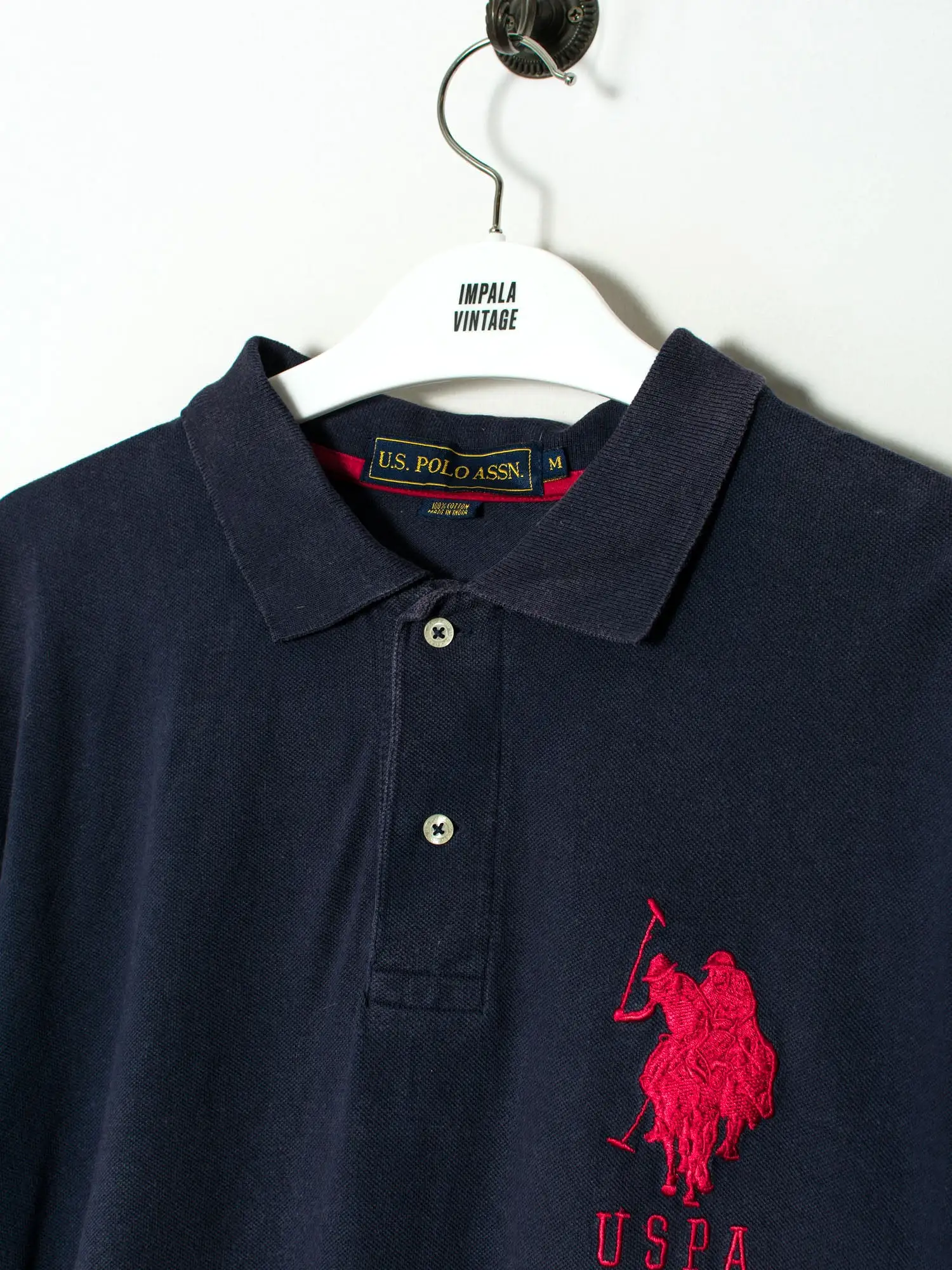 US Polo Assn Navy Blue Poloshirt