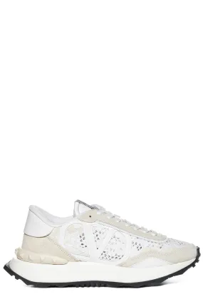 Valentino Garavani Rockstud Lace-Up Sneakers