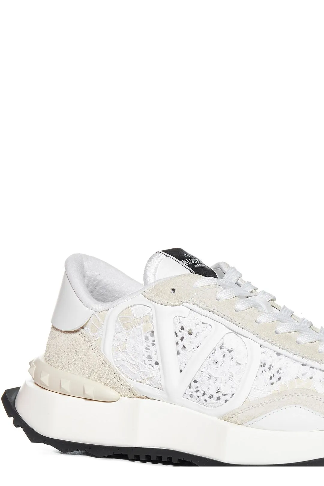 Valentino Garavani Rockstud Lace-Up Sneakers