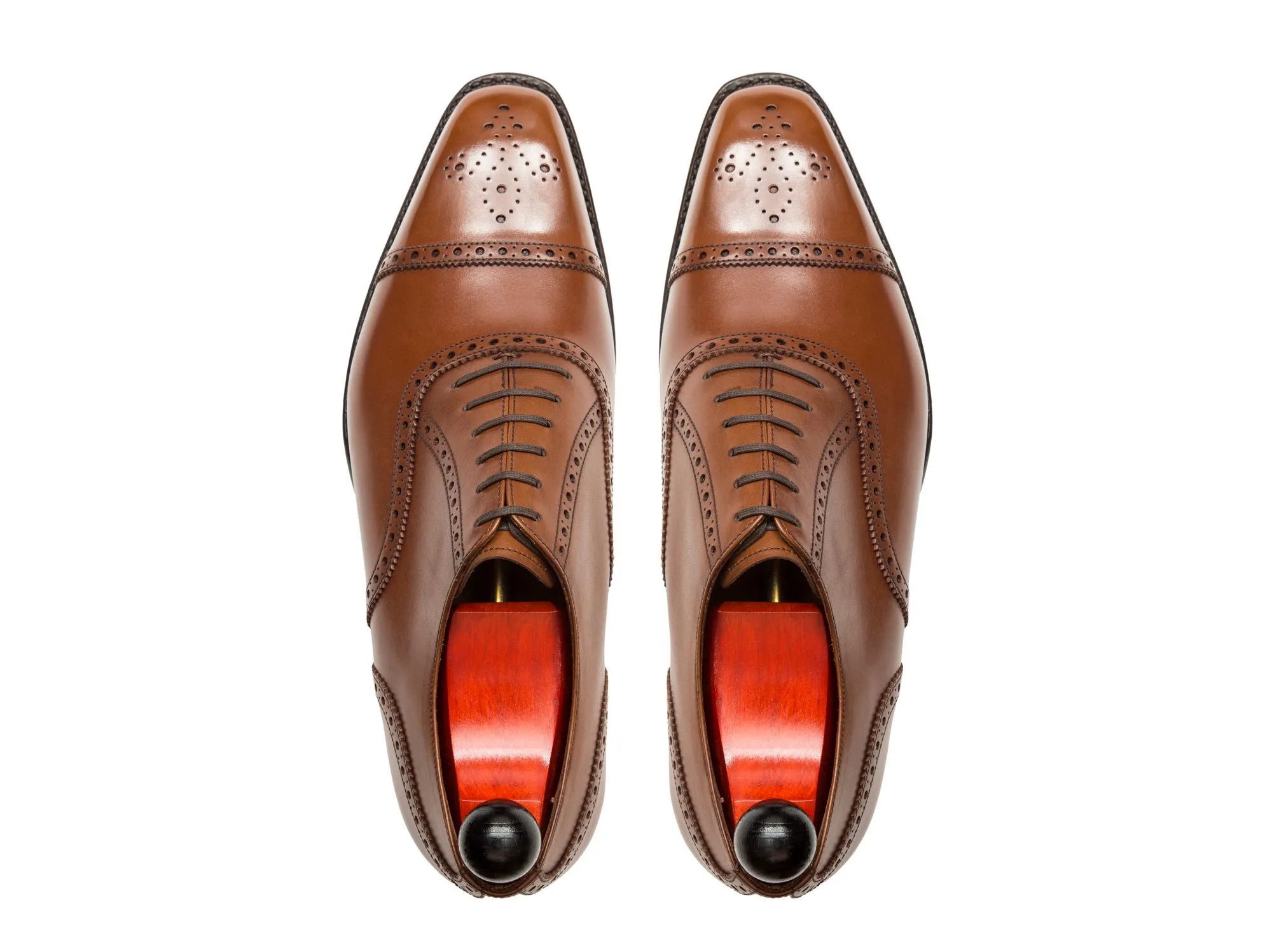 Windermere - MTO - Caramel Calf - MGF Last - Single Leather Sole