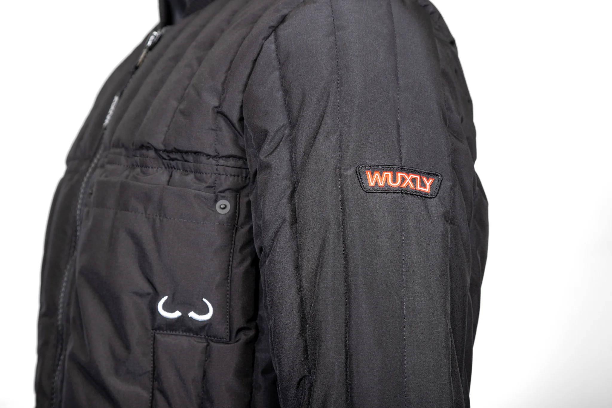 Wuxly Passage Bomber Men's Black - A One Clothing