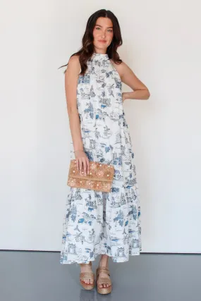 Yacht Club Maxi Dress