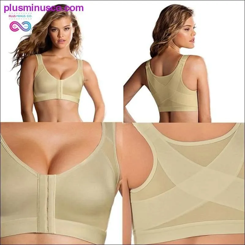 Yoga Sports Bras Posture Corrector Lift Up Bra Women Cross